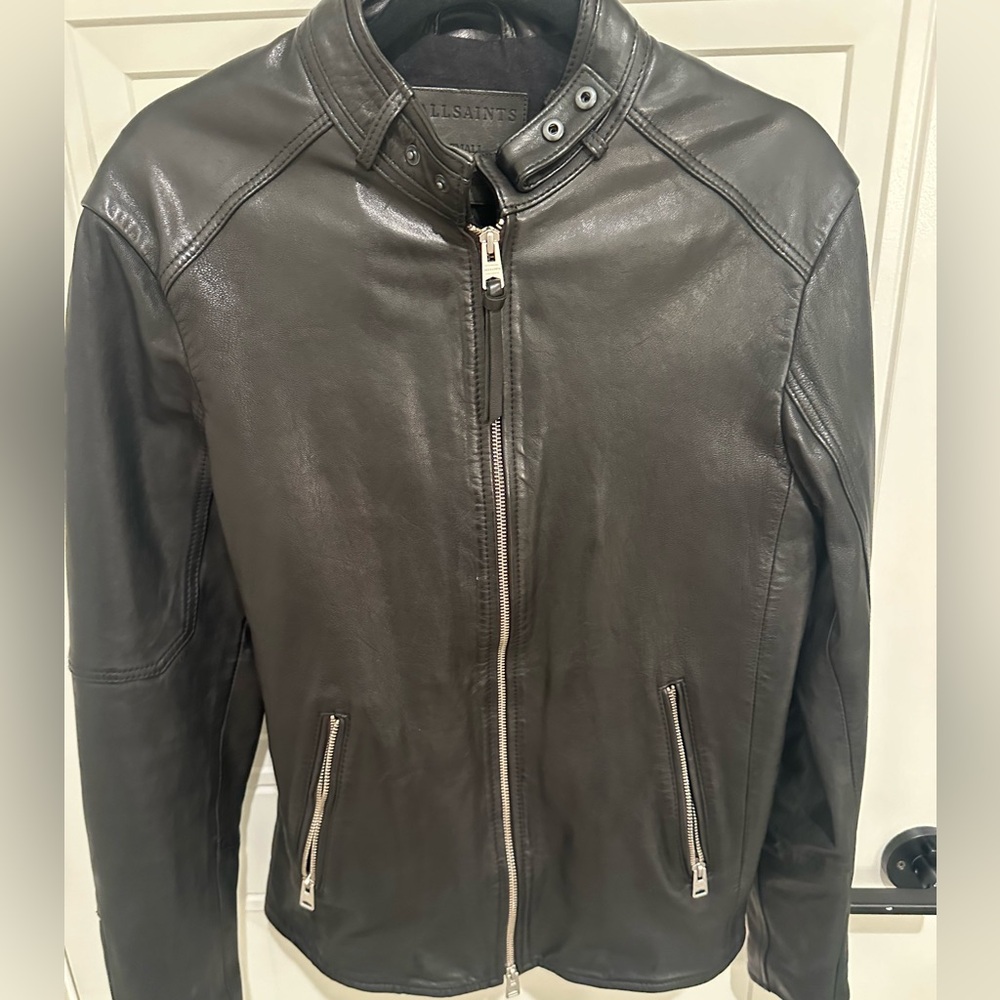 All Saints Cora Leather Jacket